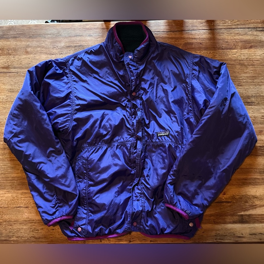 Vintage 90s Patagonia Glissade Reversible Jacket Medium Unisex